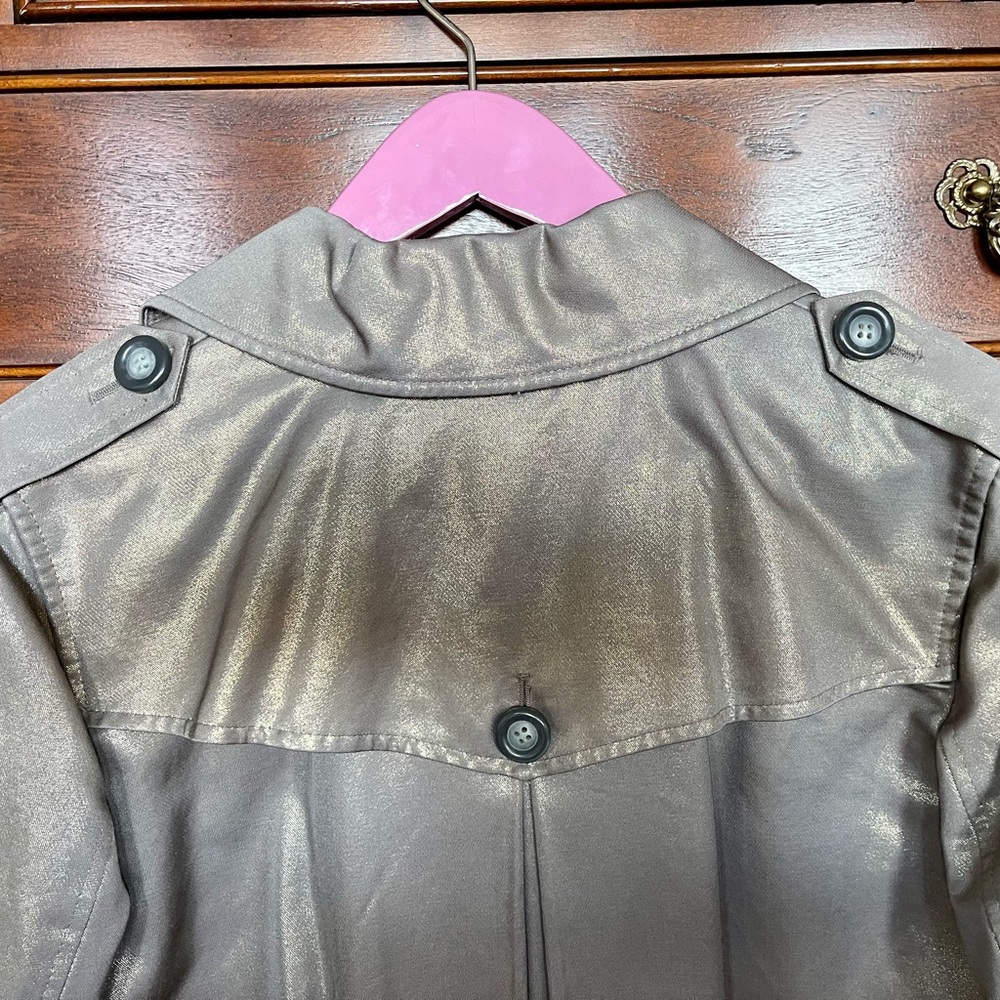 Alfani Jacket/Pea Coat in a gorgeous Metallic Fabric - Picture 8 of 8